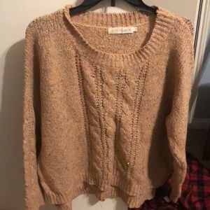 Orange/brown sweater. Size medium